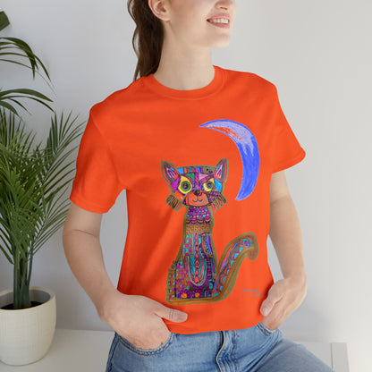 Cat - Unisex Jersey Short Sleeve Tee