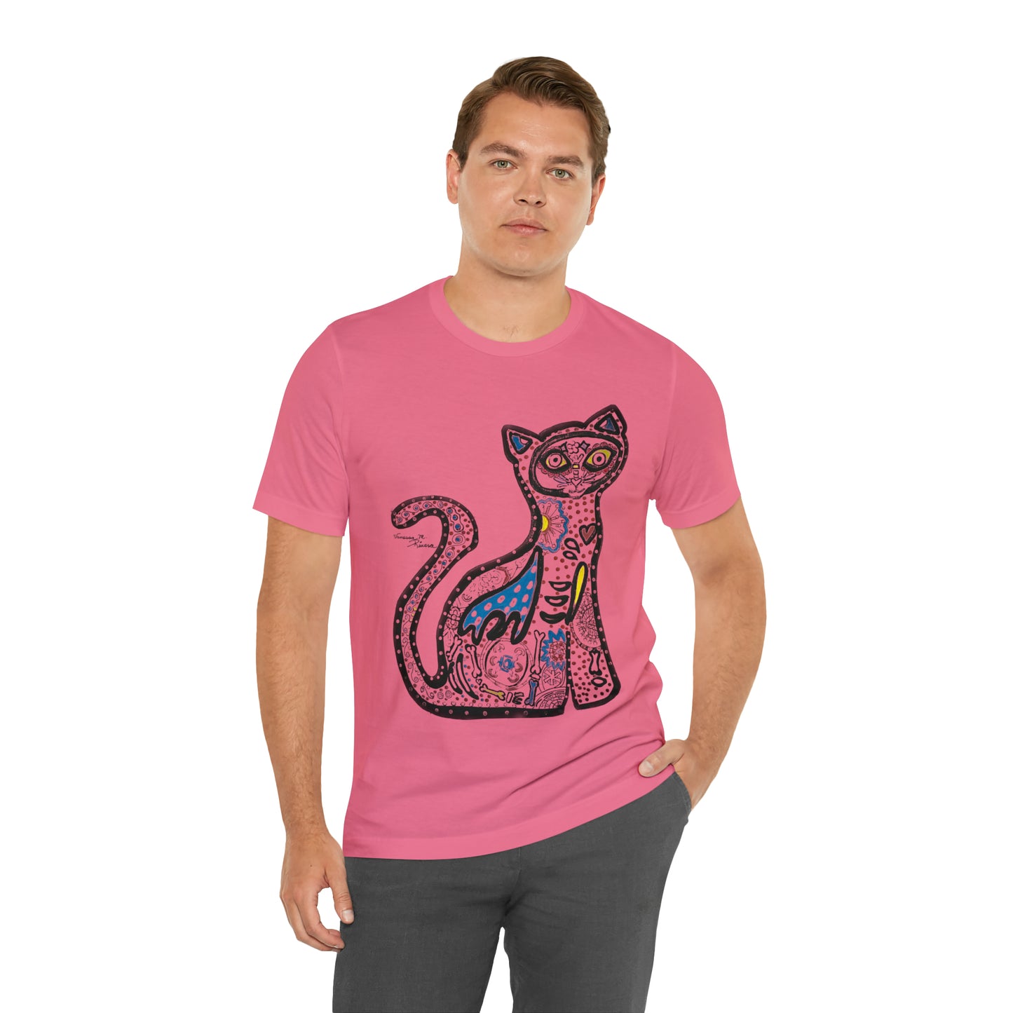 Cat - Unisex Jersey Short Sleeve Tee