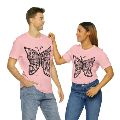 Butterfly - Unisex Jersey Short Sleeve Tee