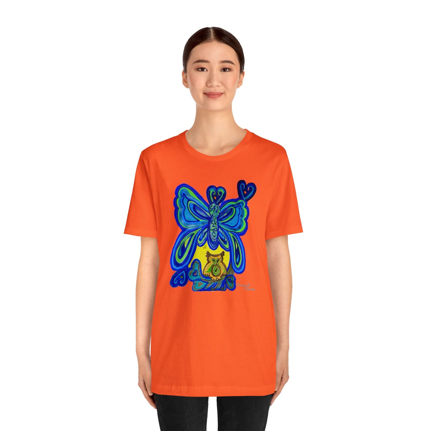 butterfly - Unisex Jersey Short Sleeve Tee