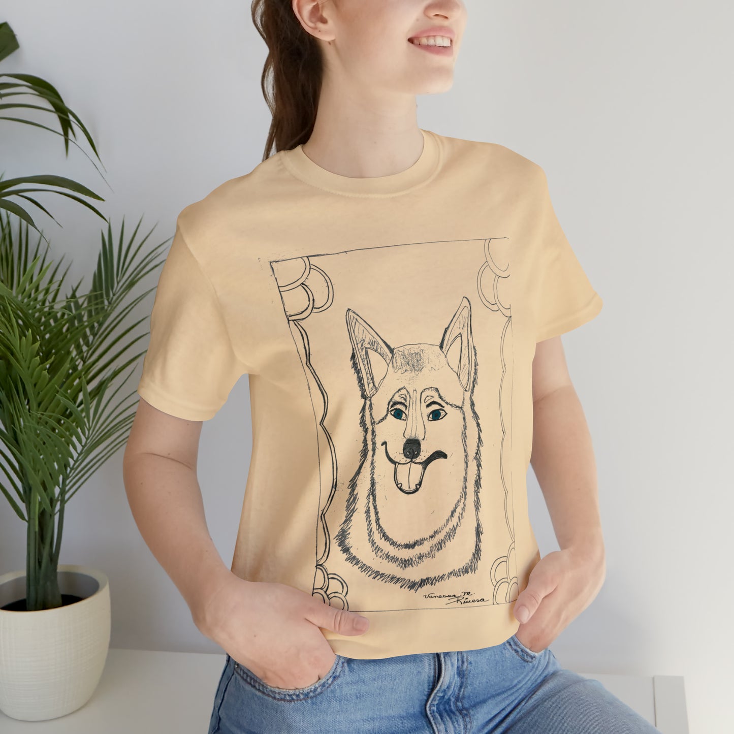 Dog - Unisex Jersey Short Sleeve Tee