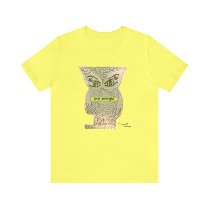 Owl - Unisex Jersey Short Sleeve Tee