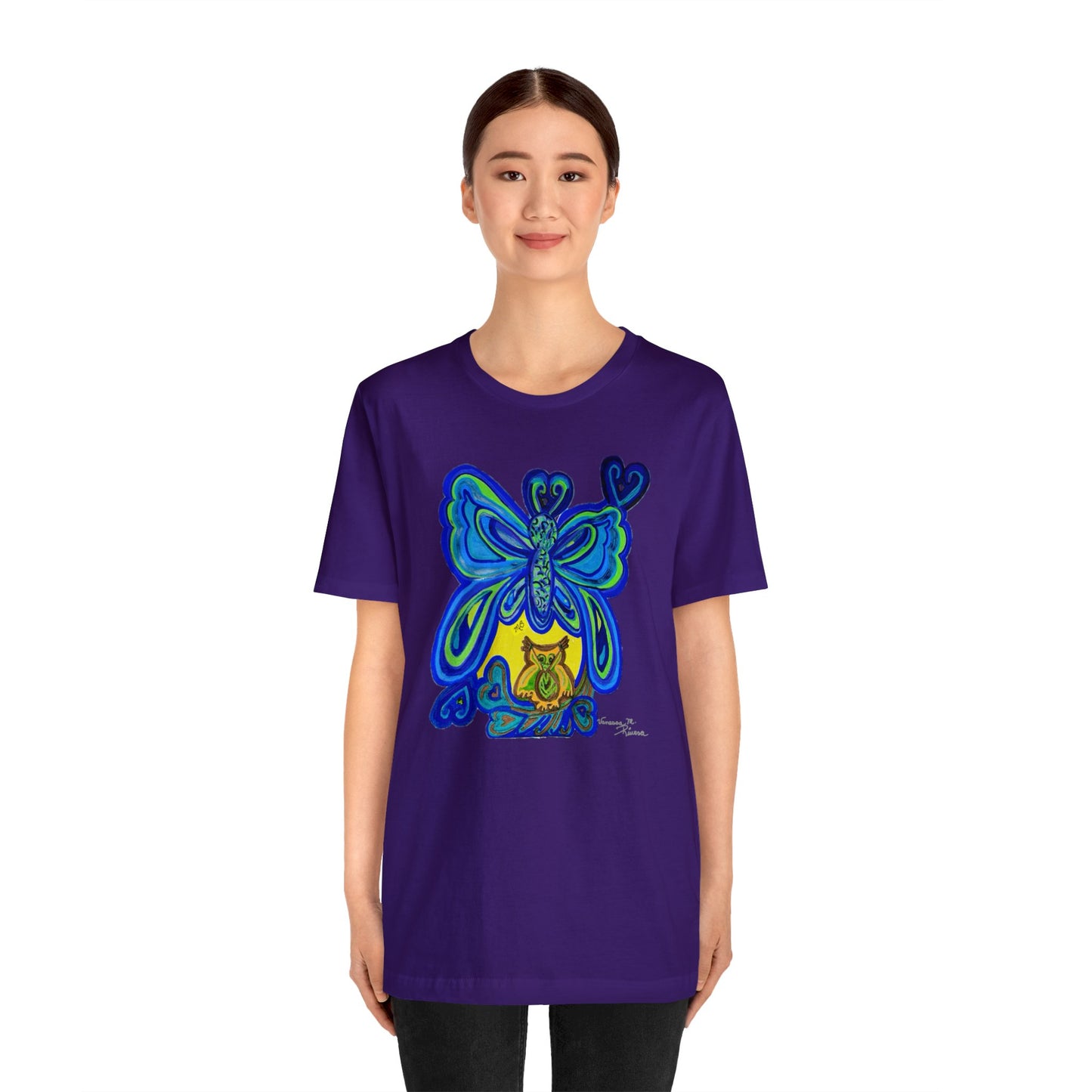 butterfly - Unisex Jersey Short Sleeve Tee