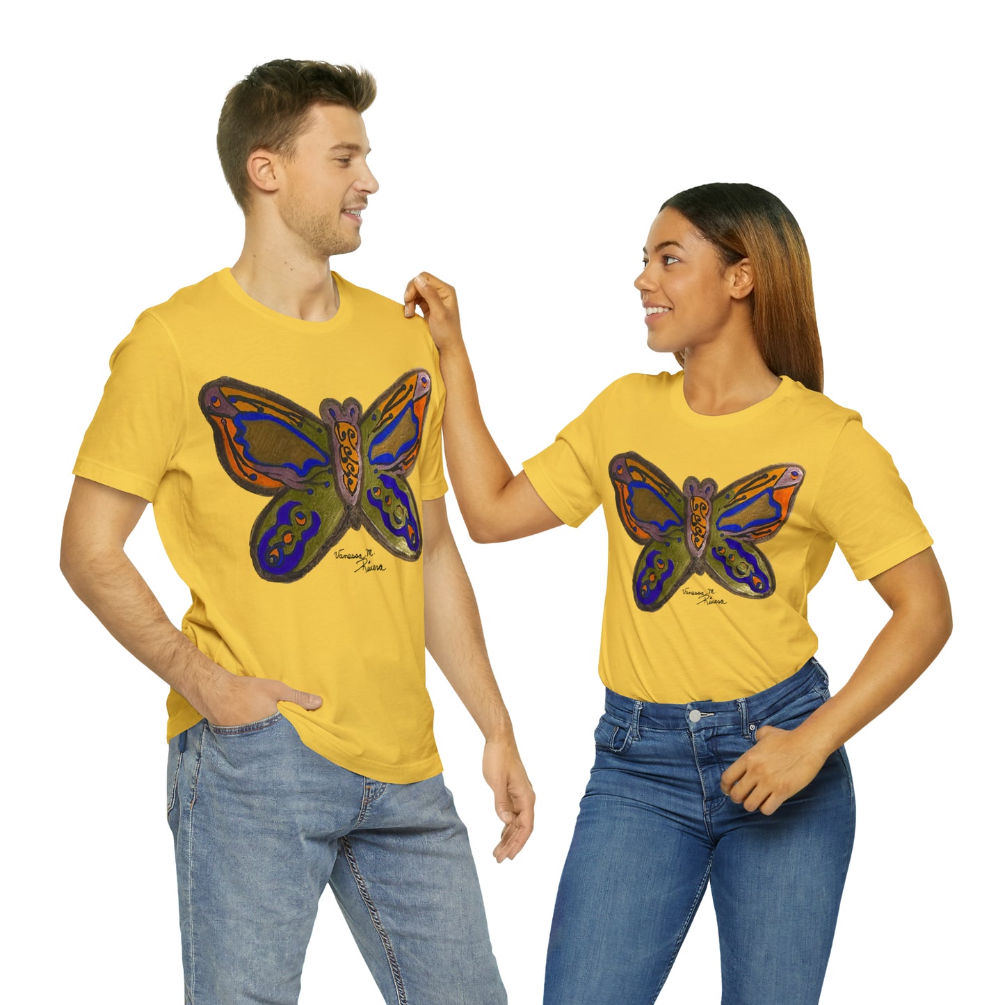 Butterfly - Unisex Jersey Short Sleeve Tee