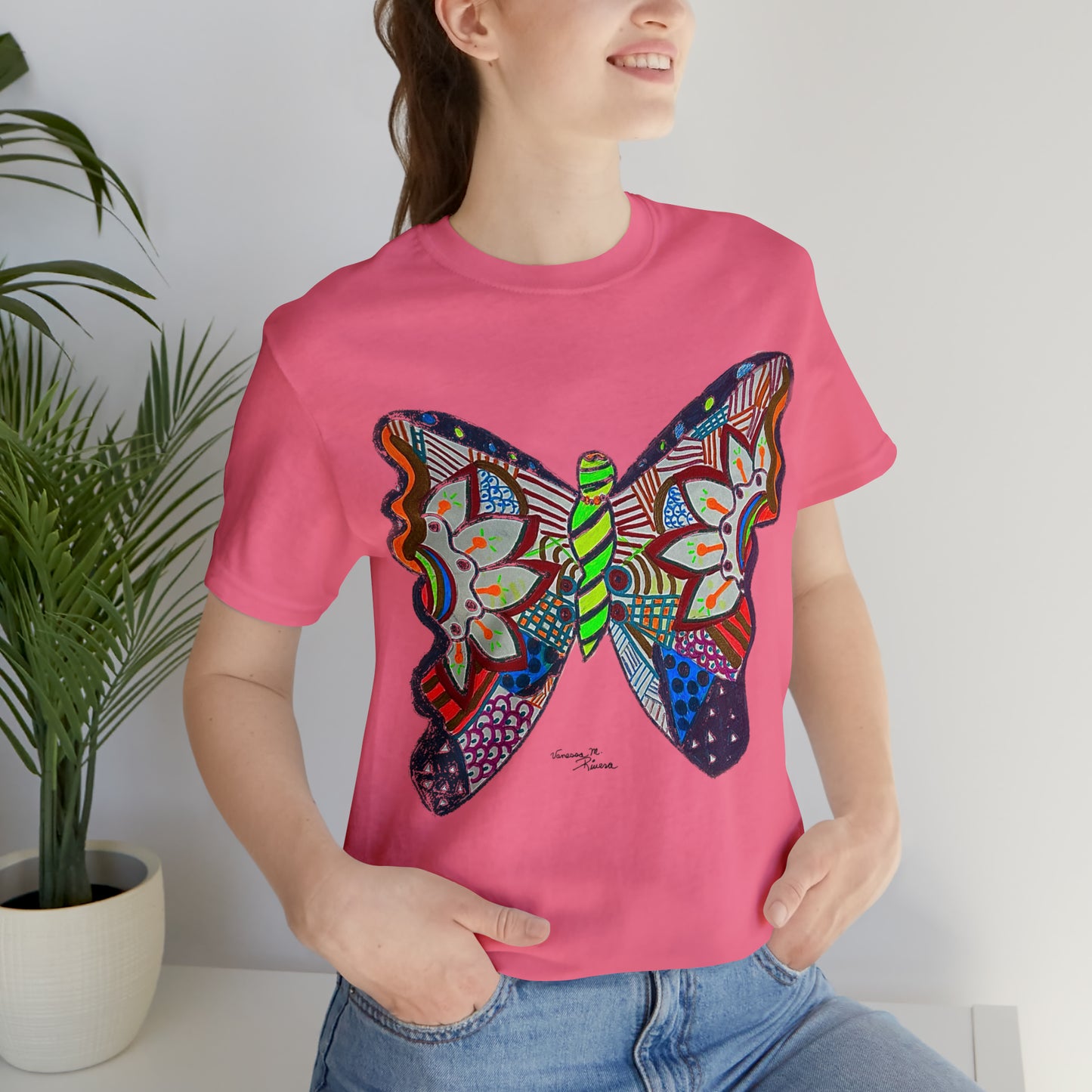 Butterfly - Unisex Jersey Short Sleeve Tee