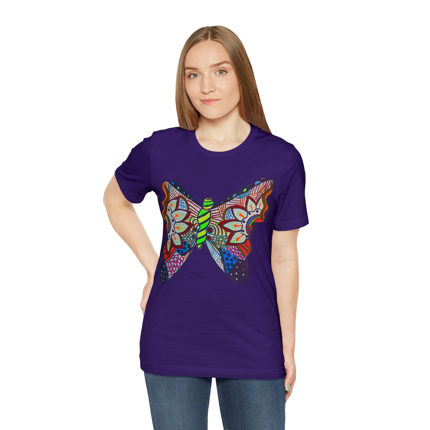 Butterfly - Unisex Jersey Short Sleeve Tee