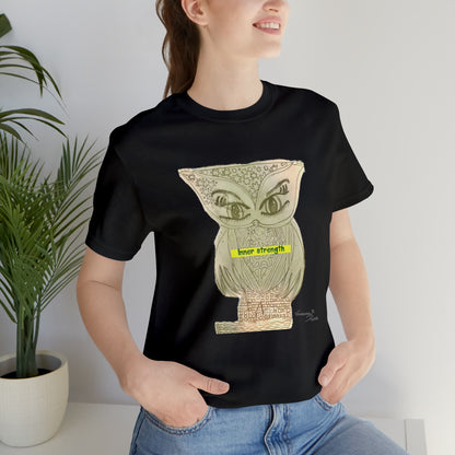 Owl - Unisex Jersey Short Sleeve Tee