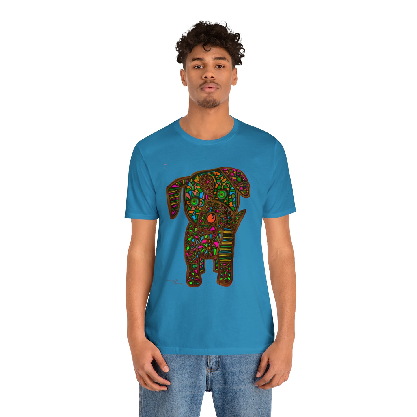 dog - Unisex Jersey Short Sleeve Tee