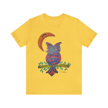 Owl - Unisex Jersey Short Sleeve Tee