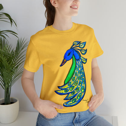 Peacock - Unisex Jersey Short Sleeve Tee