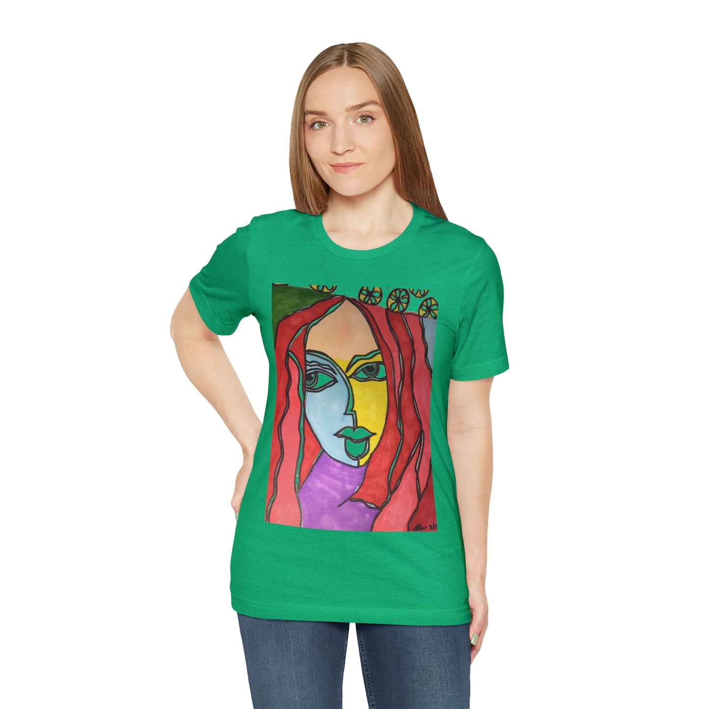 Face - Unisex Jersey Short Sleeve Tee