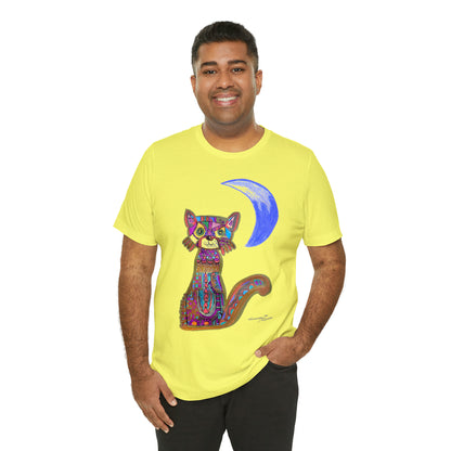 Cat - Unisex Jersey Short Sleeve Tee