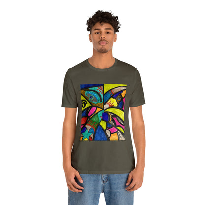 Abstract - Unisex Jersey Short Sleeve Tee