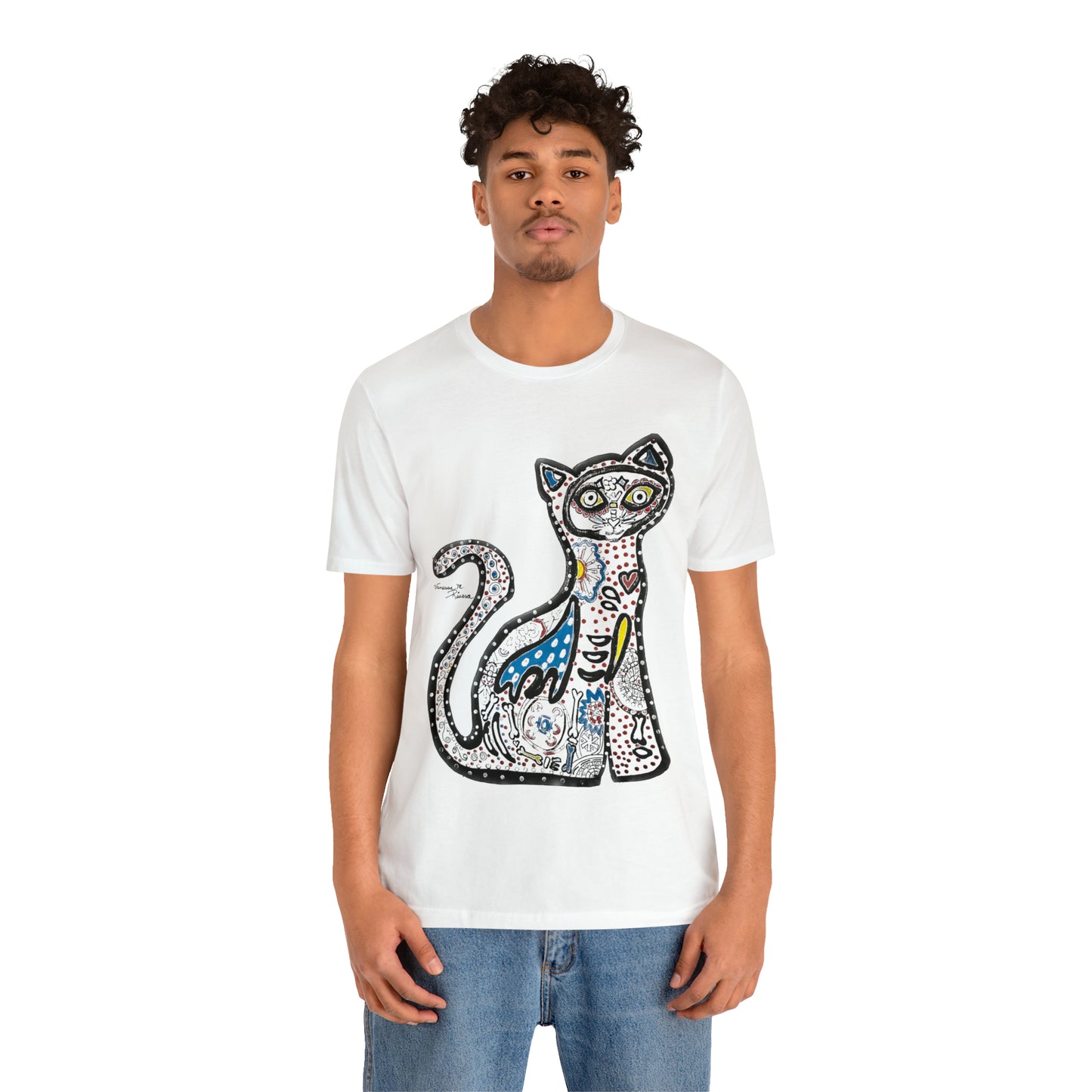 Cat - Unisex Jersey Short Sleeve Tee