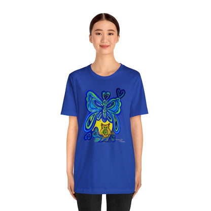 butterfly - Unisex Jersey Short Sleeve Tee