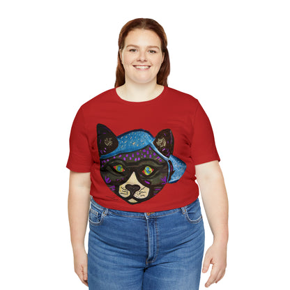 Cat - Unisex Jersey Short Sleeve Tee