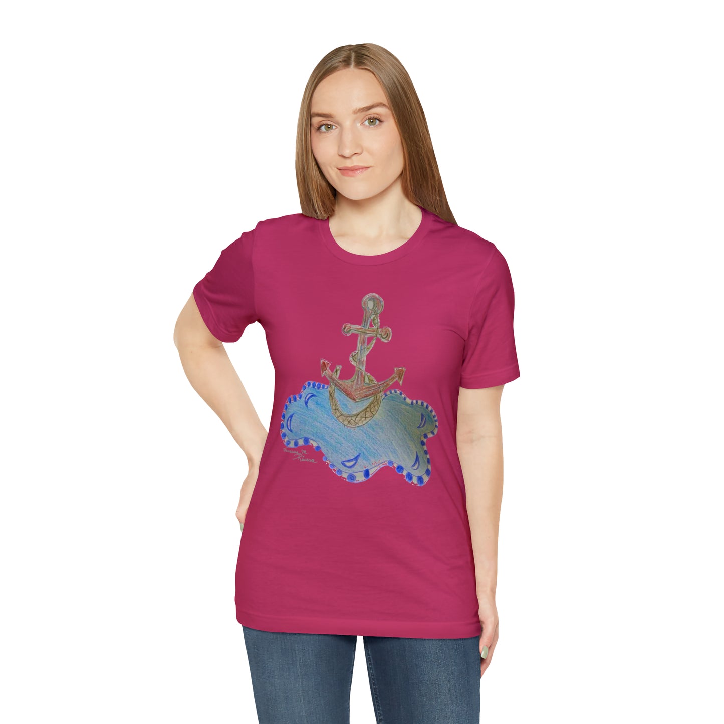 Anchor - Unisex Jersey Short Sleeve Tee