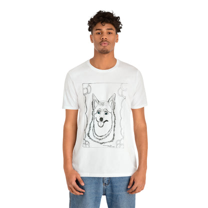 Dog - Unisex Jersey Short Sleeve Tee