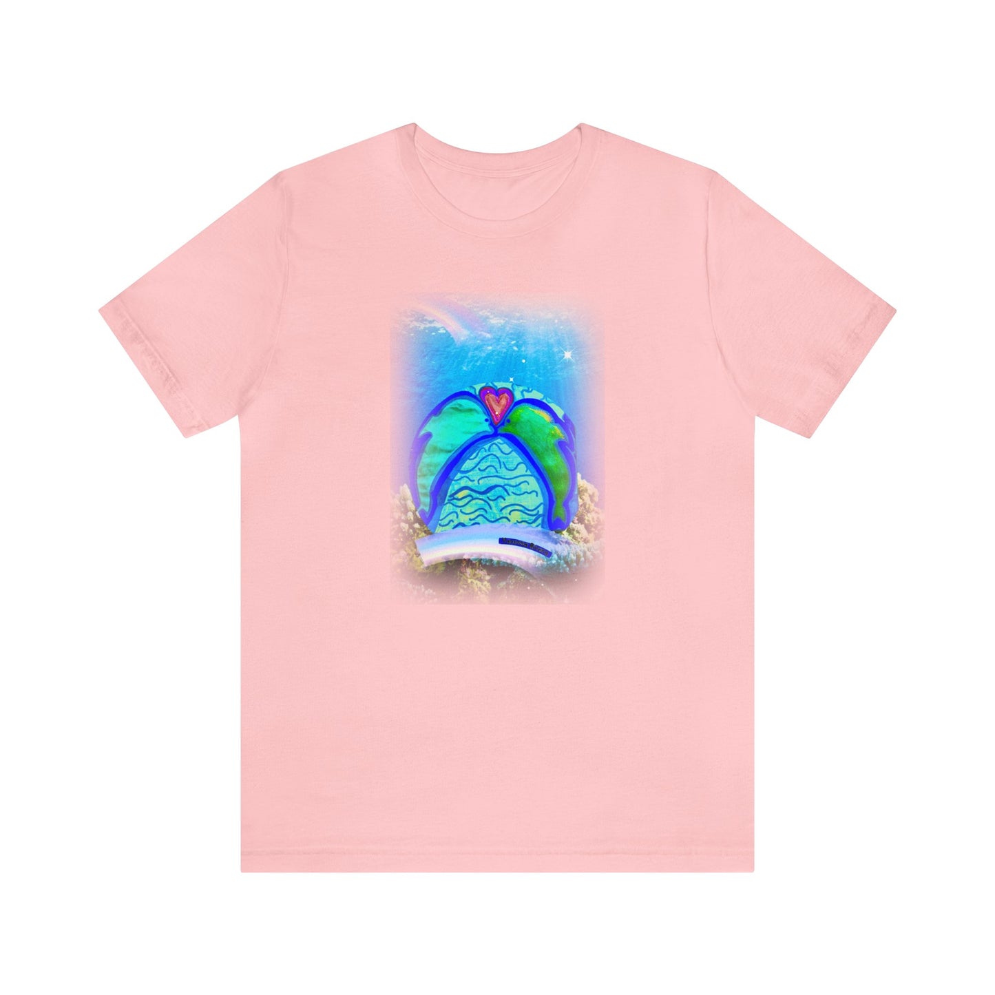 dolphin - Unisex Jersey Short Sleeve Tee