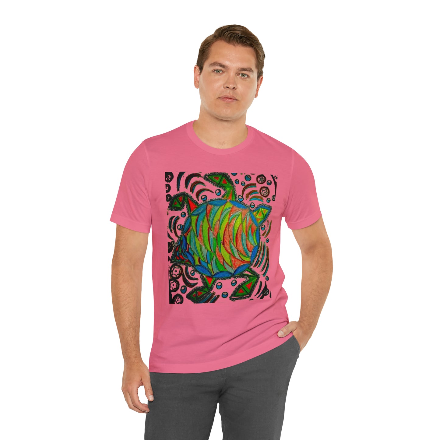 Abstract - Unisex Jersey Short Sleeve Tee