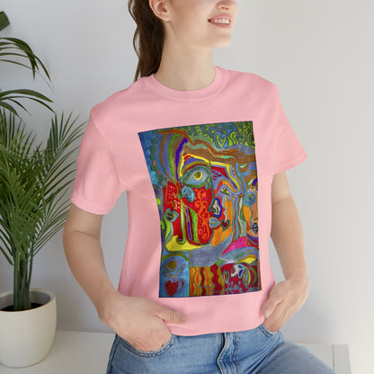 Abstract - Unisex Jersey Short Sleeve Tee