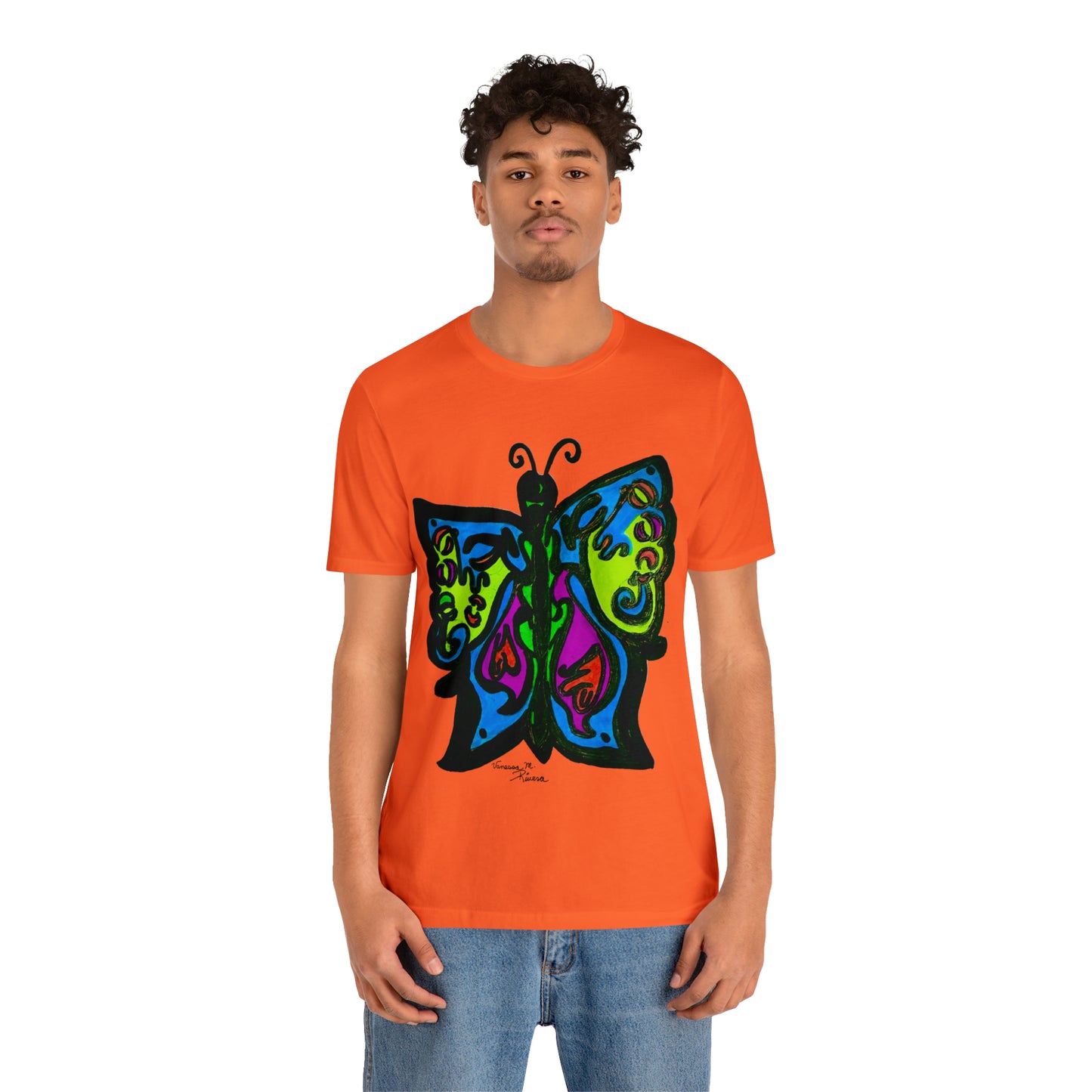 Butterfly - Unisex Jersey Short Sleeve Tee