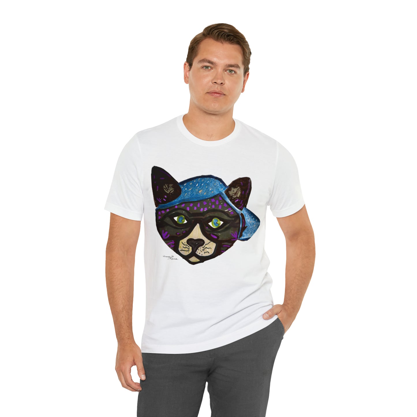 Cat - Unisex Jersey Short Sleeve Tee