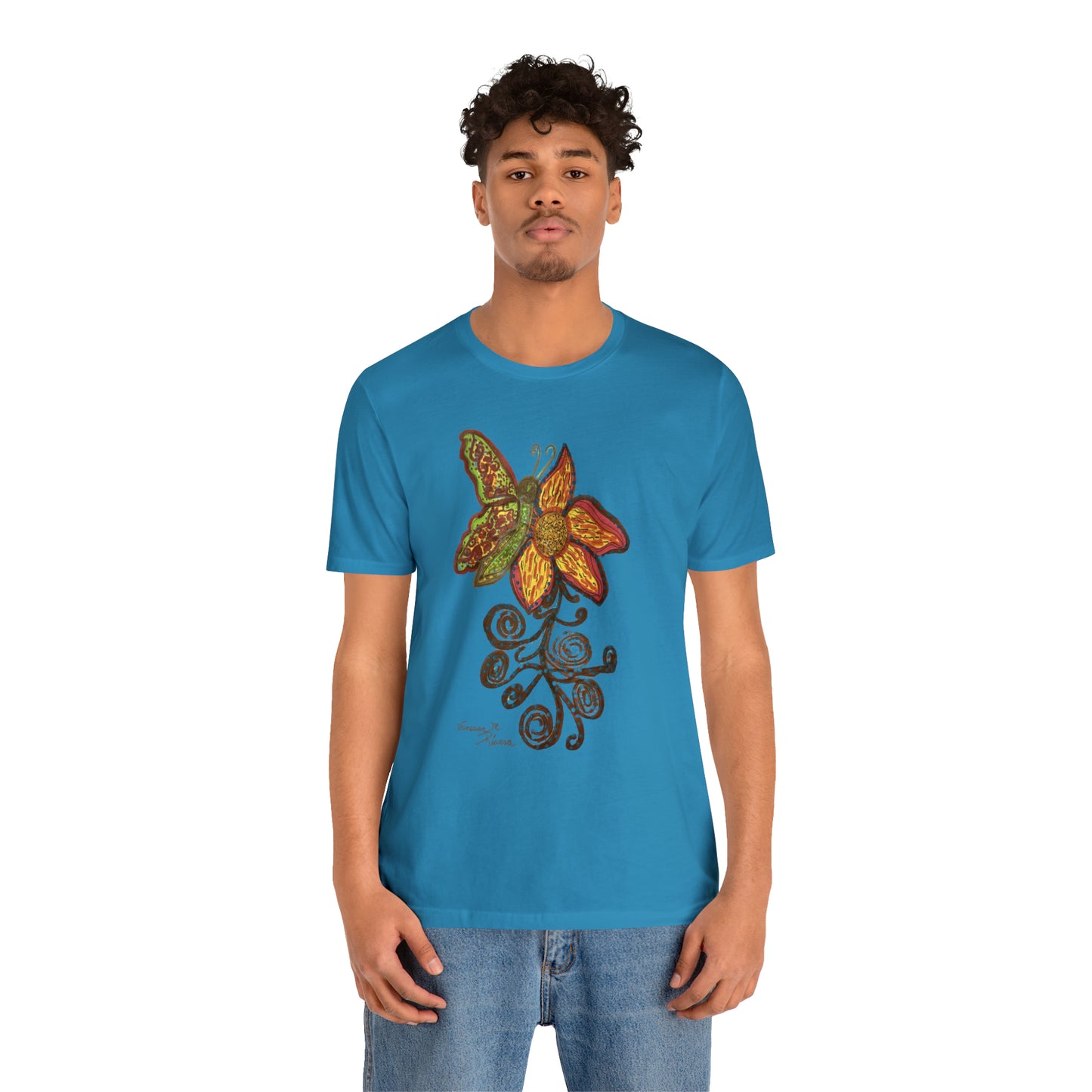 Butterfly - Unisex Jersey Short Sleeve Tee