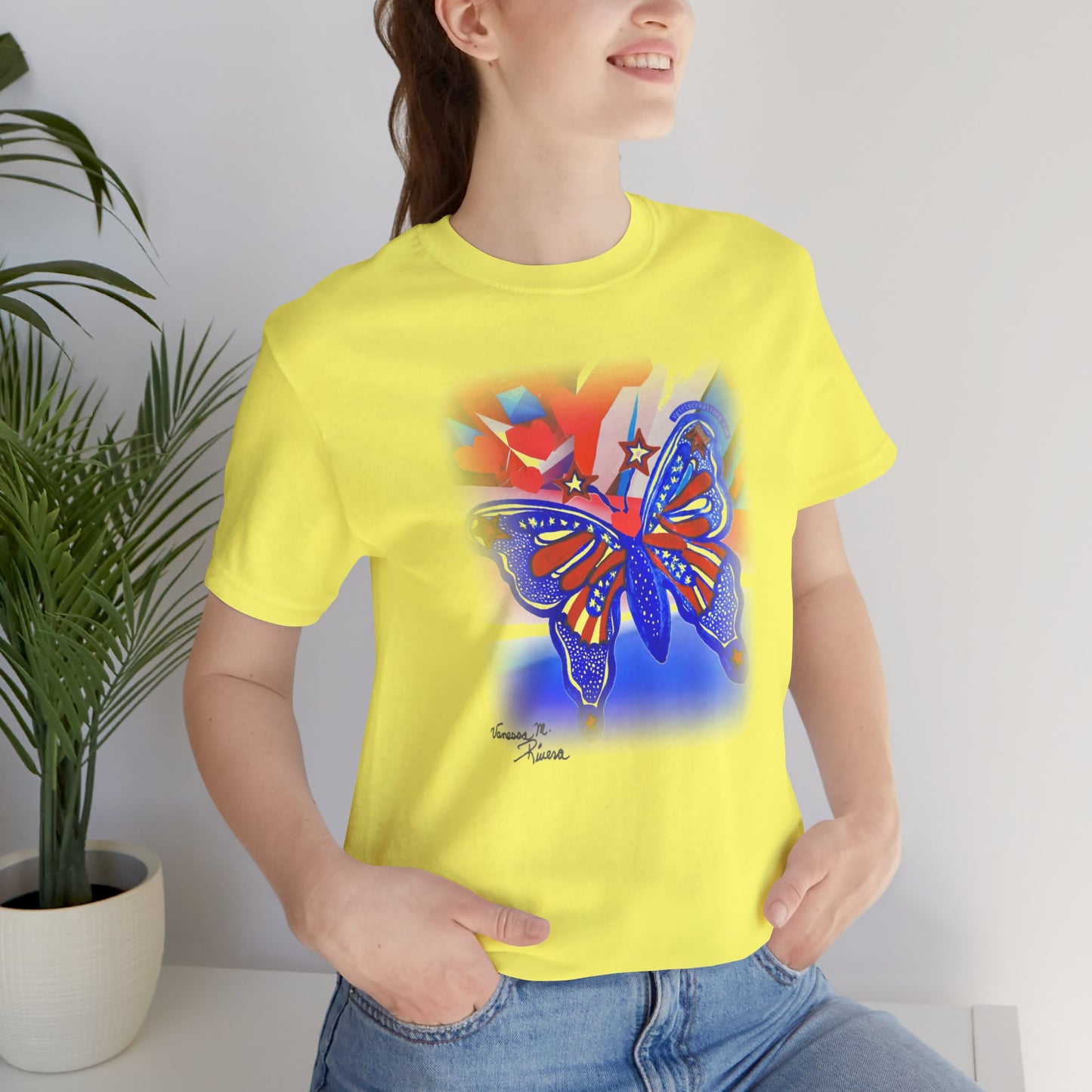 butterfly - Unisex Jersey Short Sleeve Tee