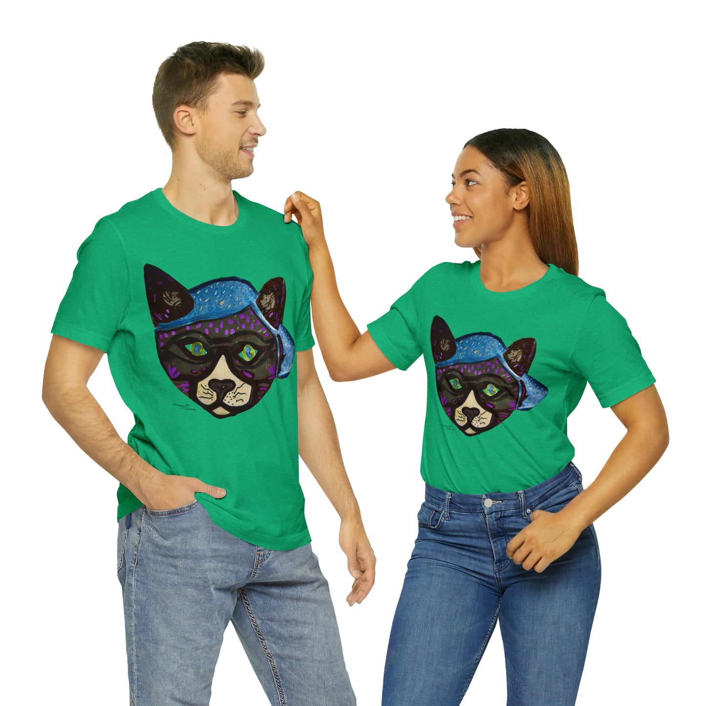 Cat - Unisex Jersey Short Sleeve Tee