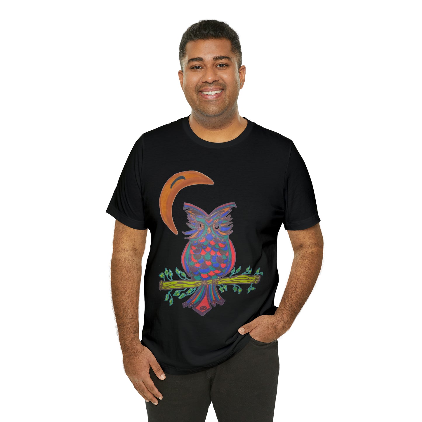 Owl - Unisex Jersey Short Sleeve Tee