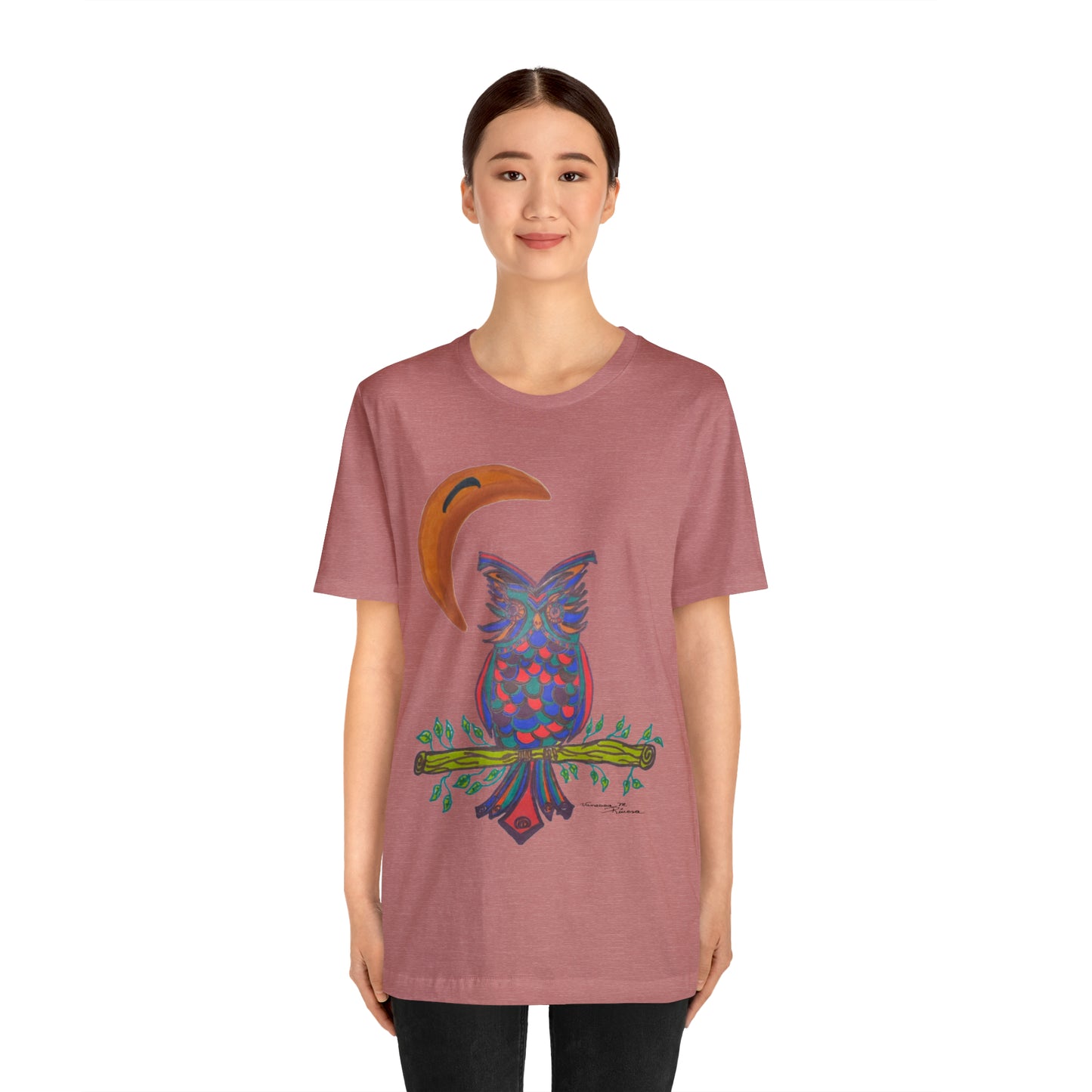 Owl - Unisex Jersey Short Sleeve Tee