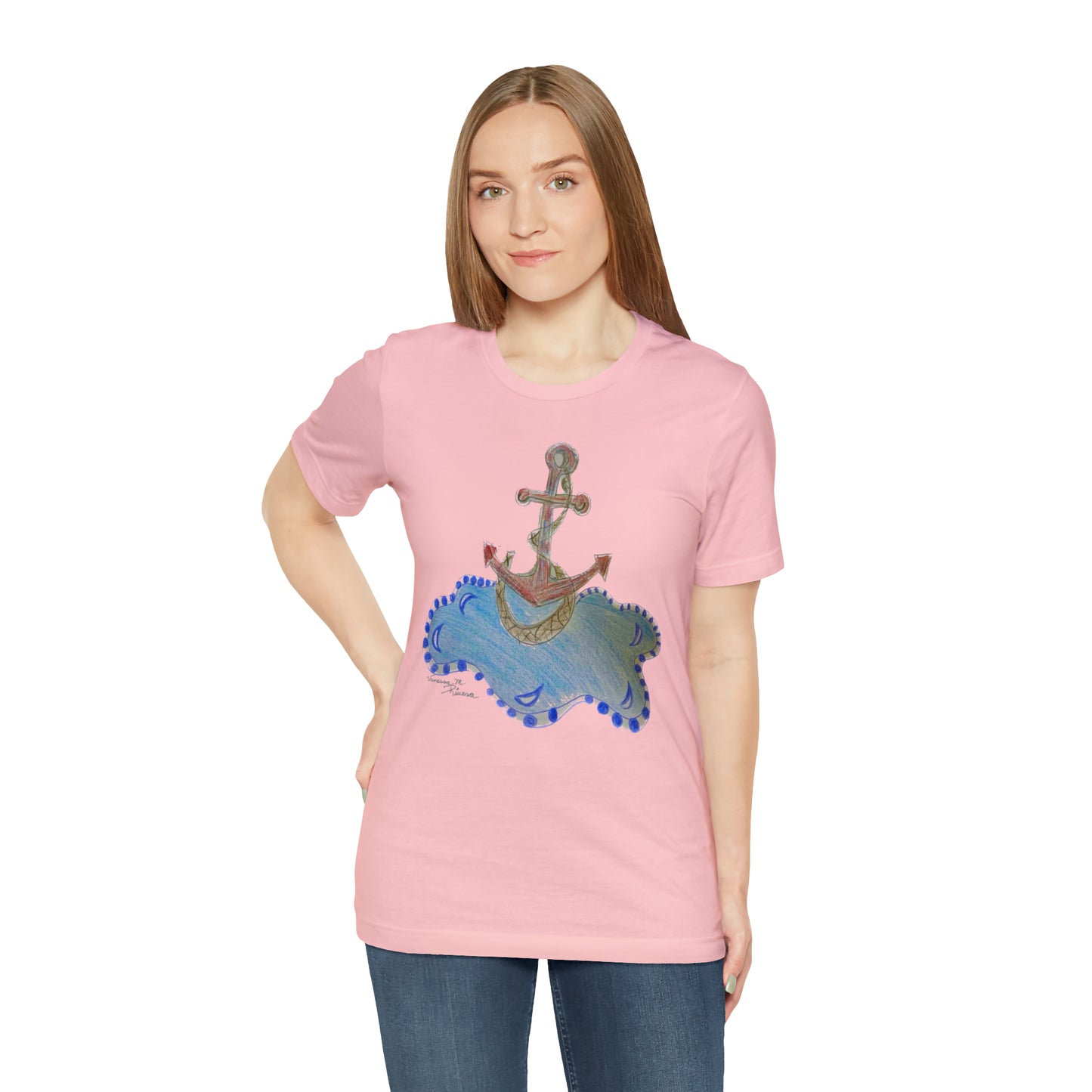 Anchor - Unisex Jersey Short Sleeve Tee