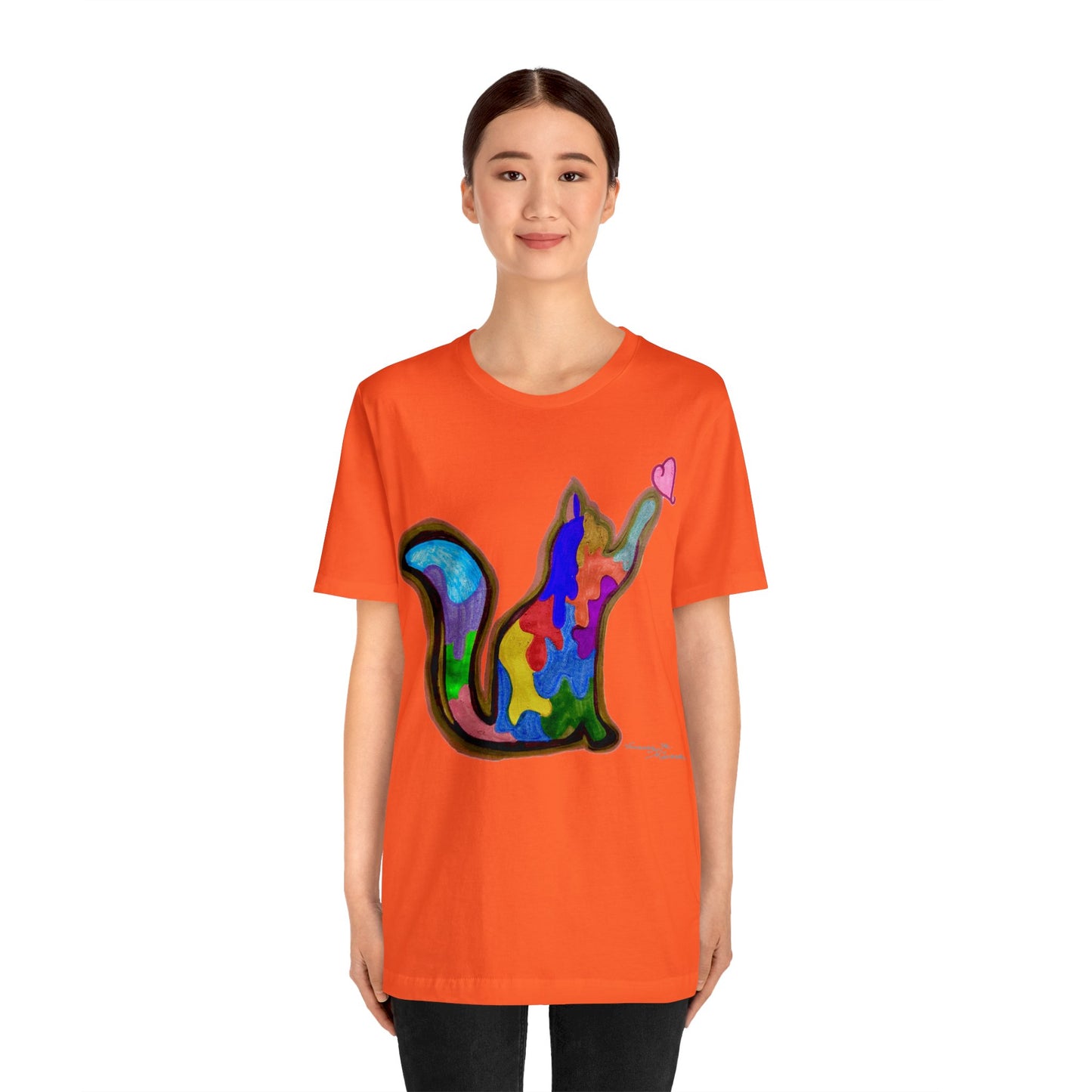 cat - Unisex Jersey Short Sleeve Tee