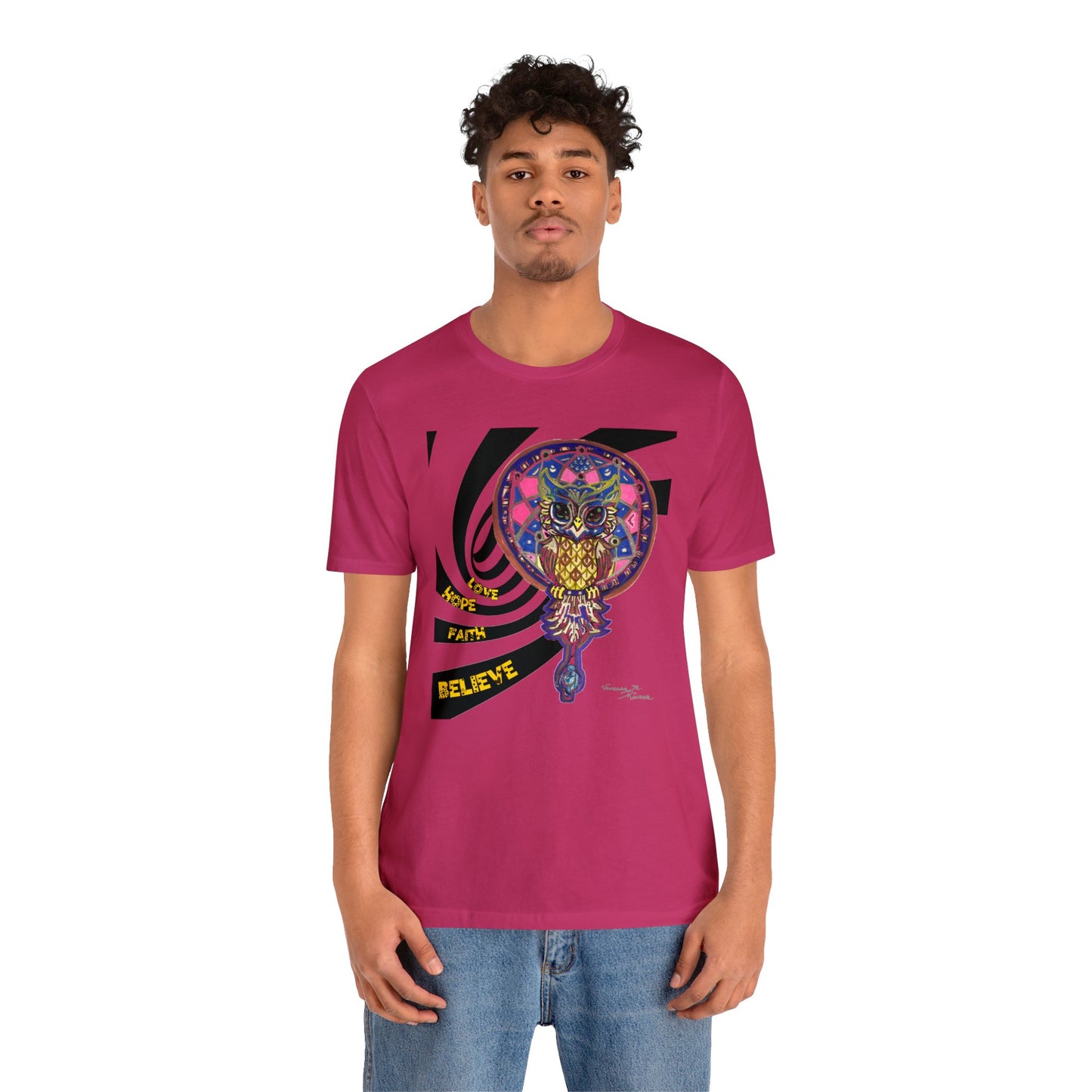 owl - Unisex Jersey Short Sleeve Tee