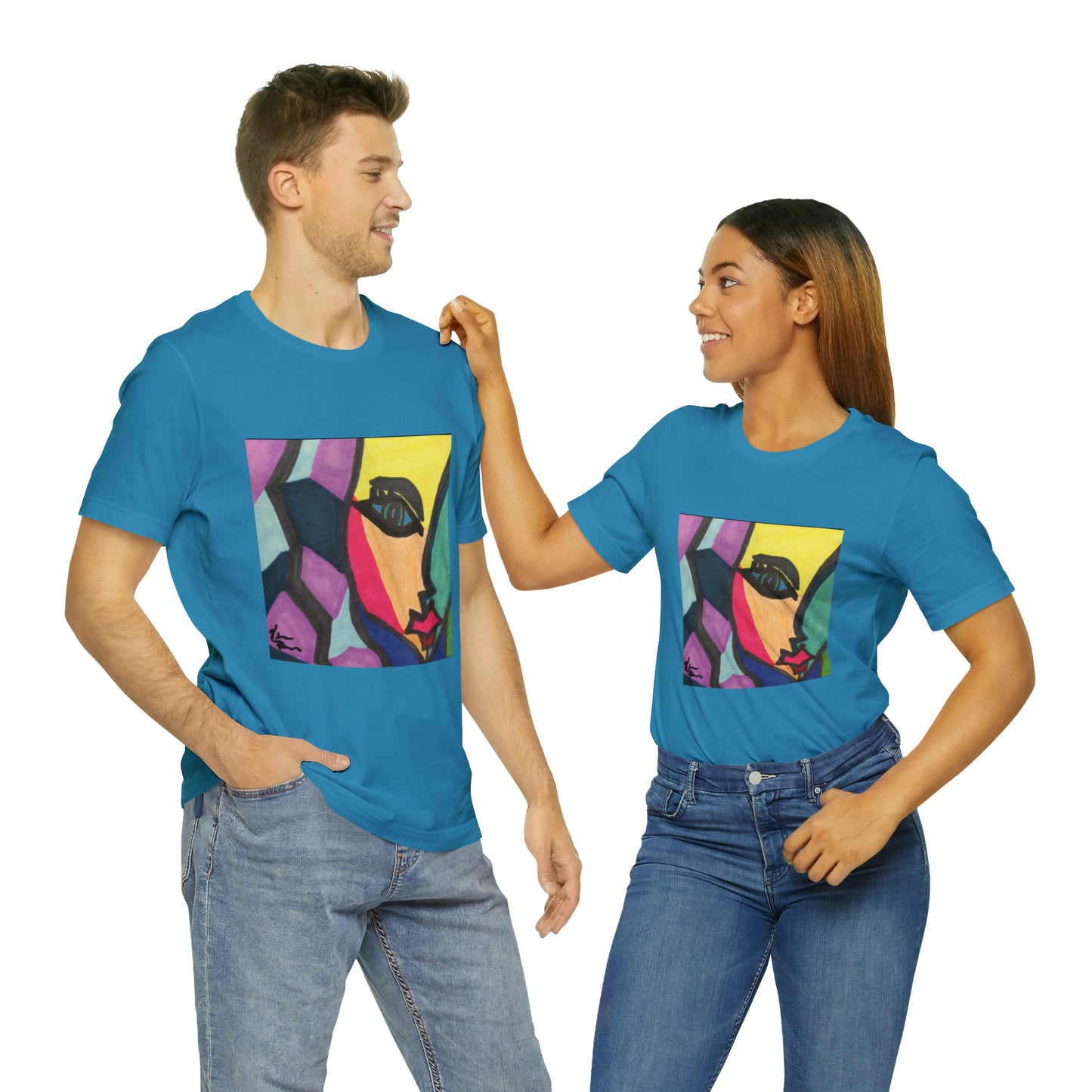 Face - Unisex Jersey Short Sleeve Tee