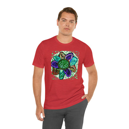 flower - Unisex Jersey Short Sleeve Tee