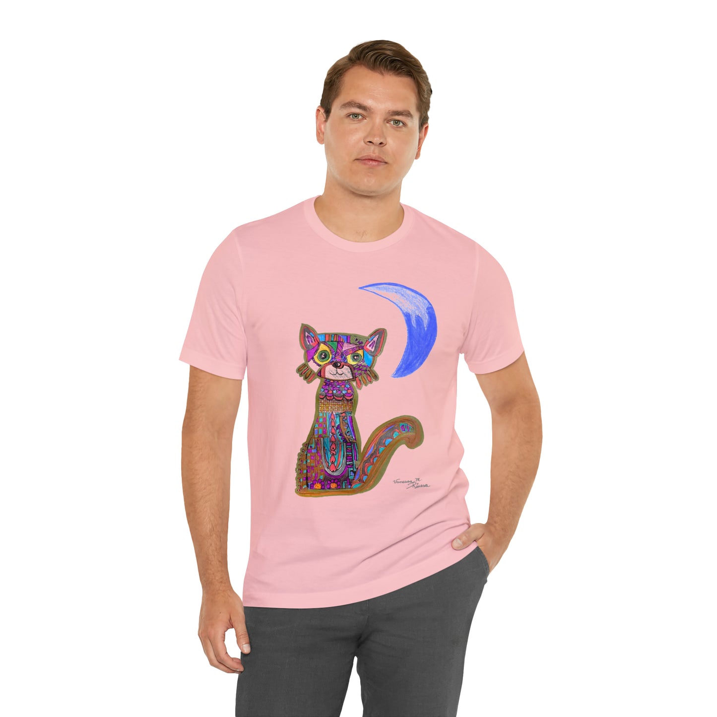 Cat - Unisex Jersey Short Sleeve Tee