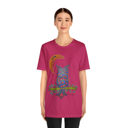 Owl - Unisex Jersey Short Sleeve Tee