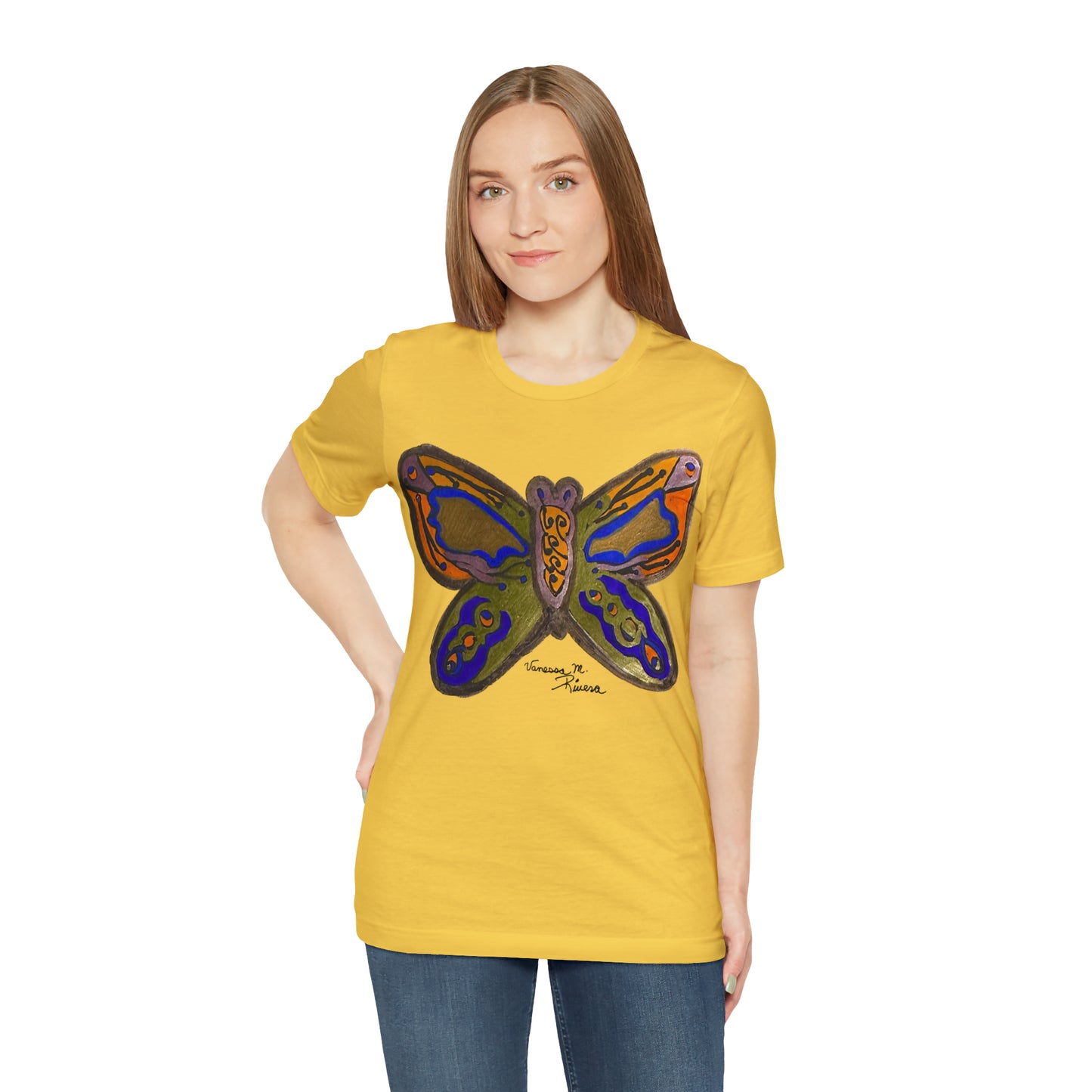 Butterfly - Unisex Jersey Short Sleeve Tee