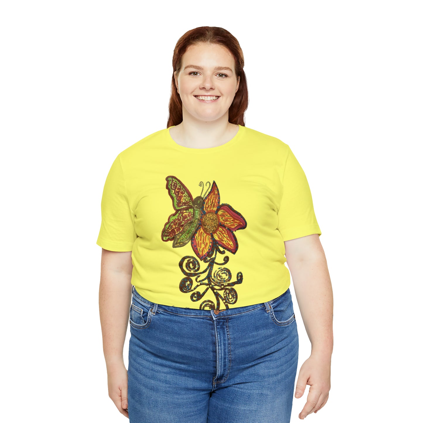 Butterfly - Unisex Jersey Short Sleeve Tee