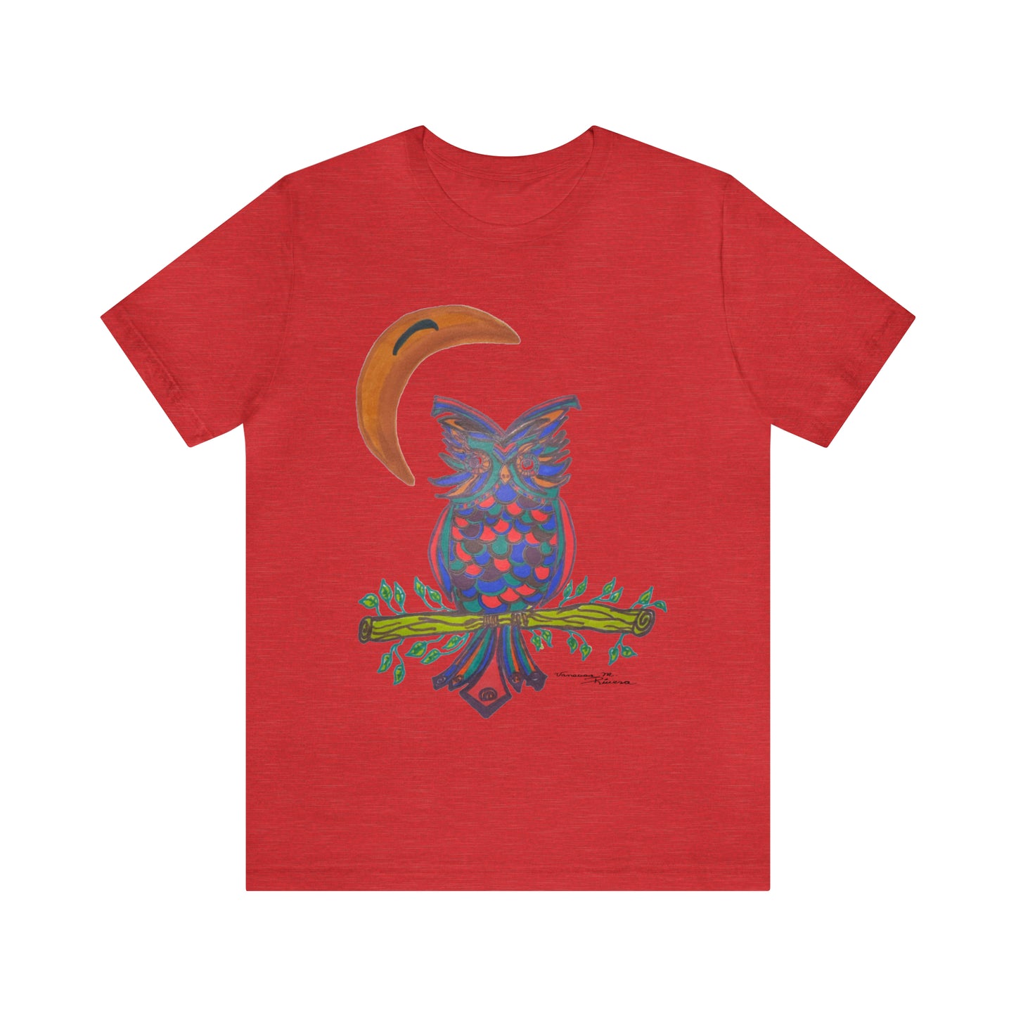 Owl - Unisex Jersey Short Sleeve Tee