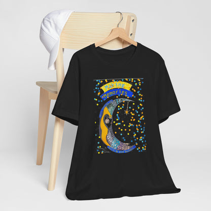 moon - Unisex Jersey Short Sleeve Tee