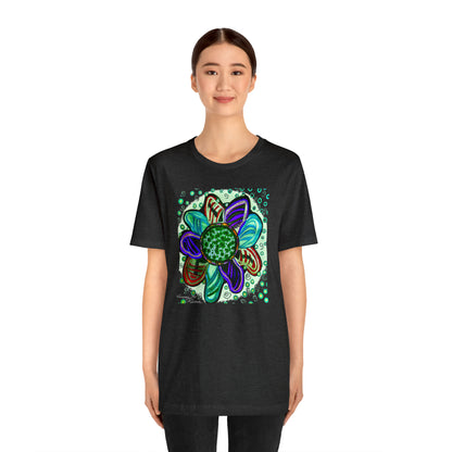 flower - Unisex Jersey Short Sleeve Tee