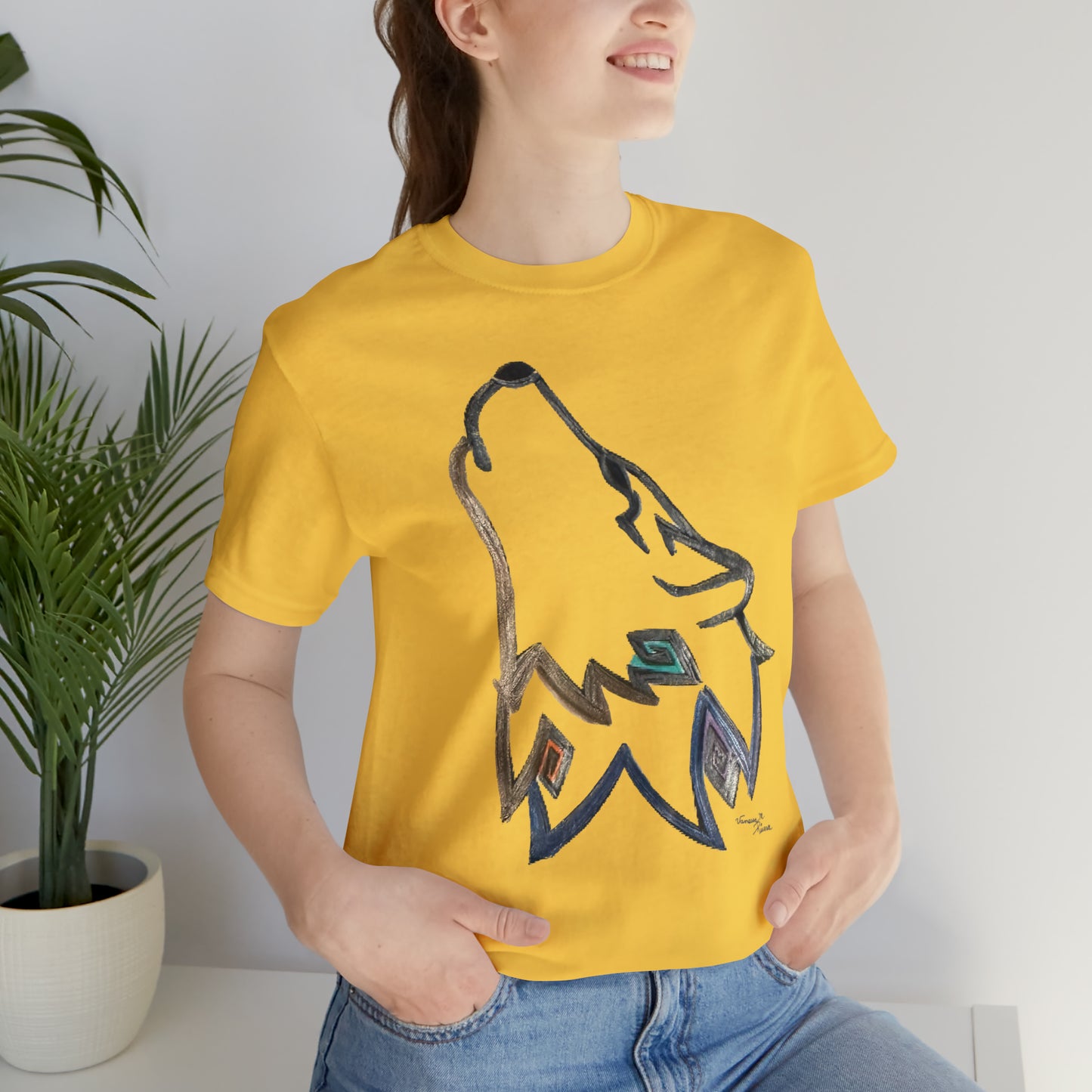 Wolf - Unisex Jersey Short Sleeve Tee