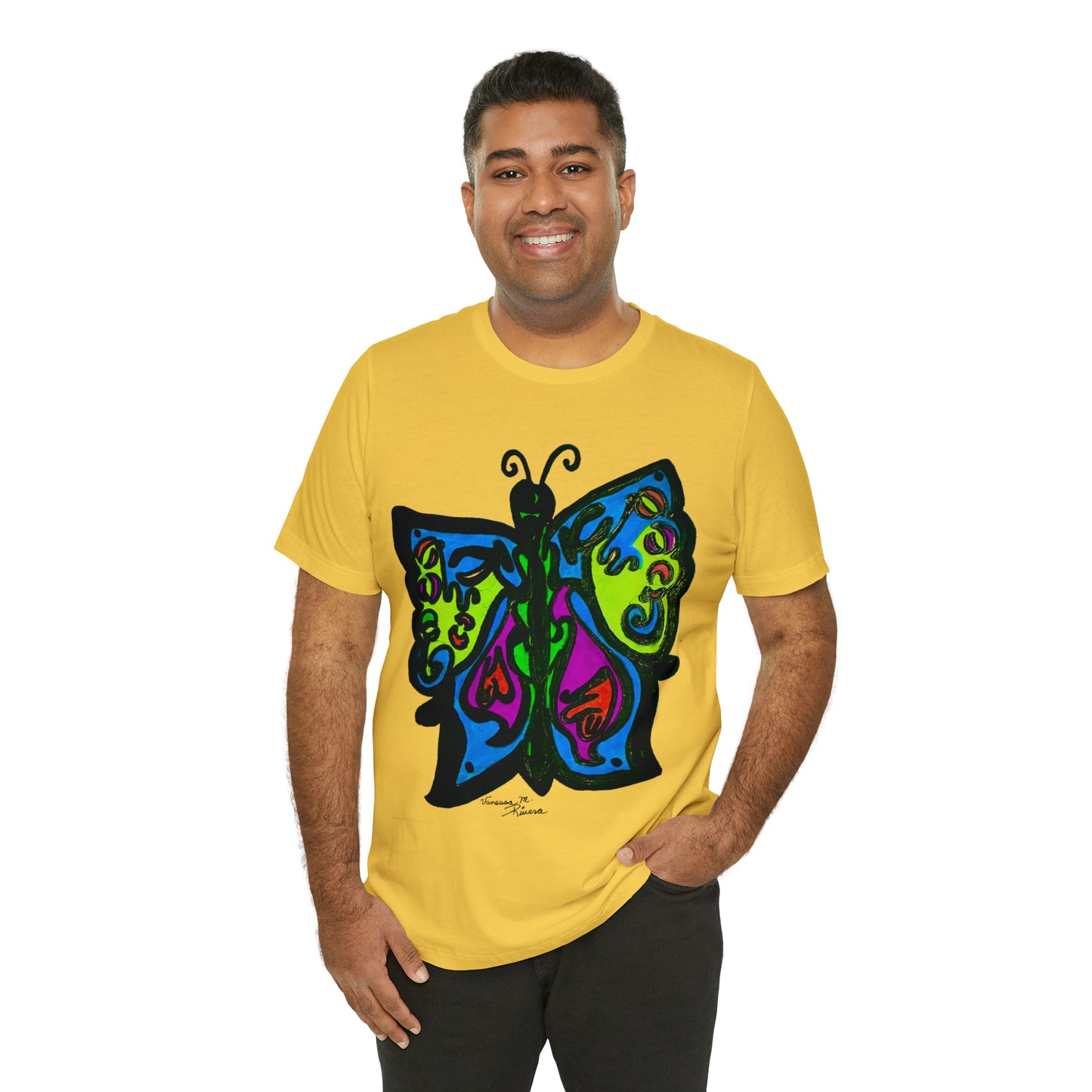 Butterfly - Unisex Jersey Short Sleeve Tee