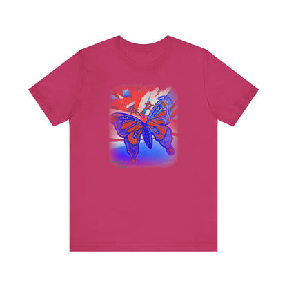 butterfly - Unisex Jersey Short Sleeve Tee