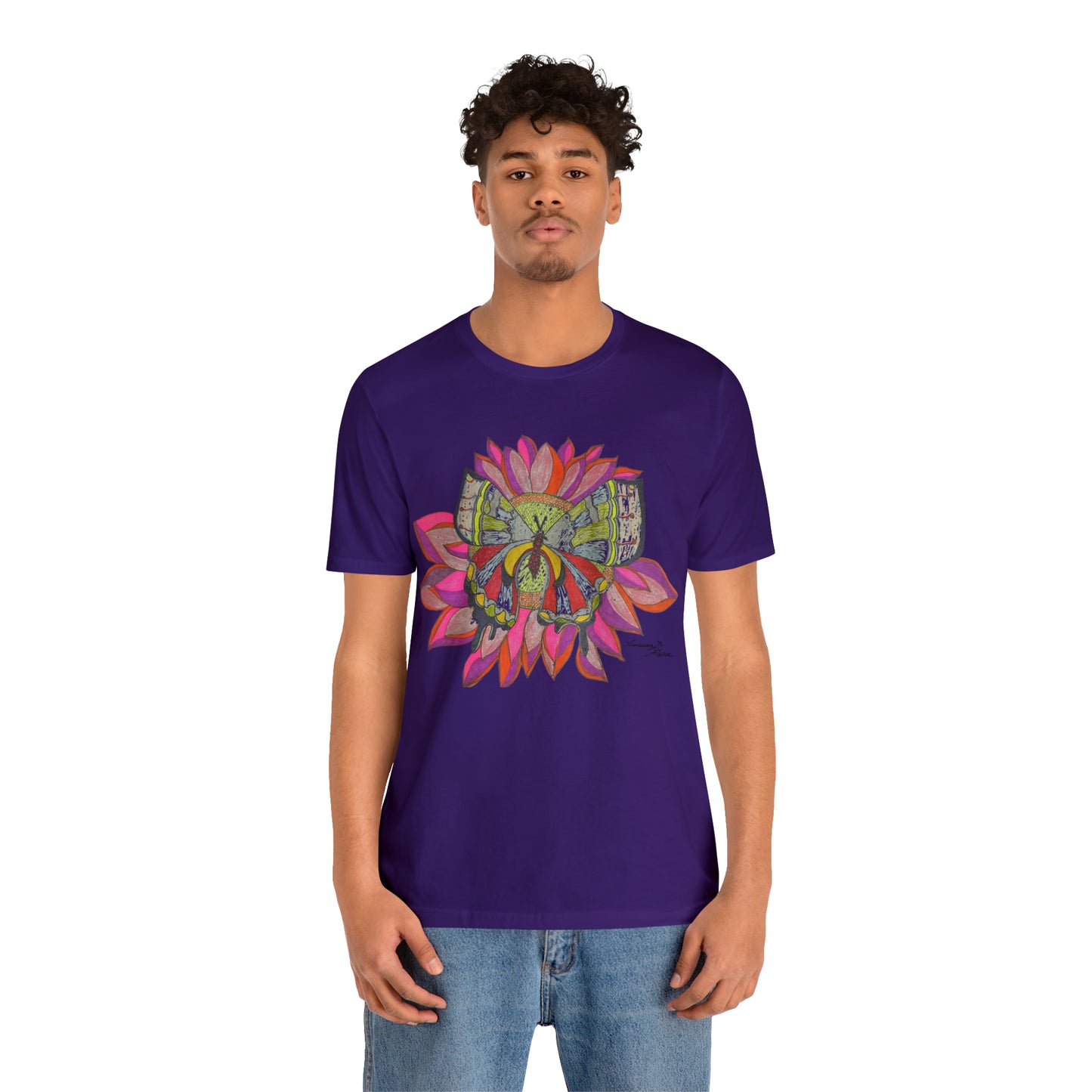 Butterfly - Unisex Jersey Short Sleeve Tee