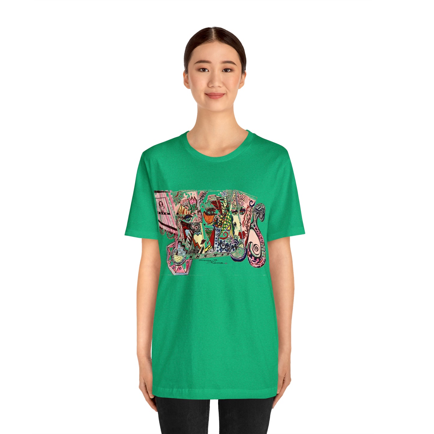 Faces - Unisex Jersey Short Sleeve Tee