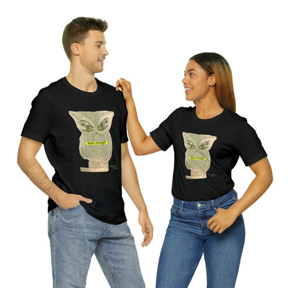 Owl - Unisex Jersey Short Sleeve Tee